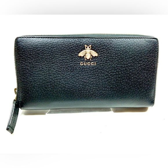 Handbags - 🔥 Authentic Black Gucci Leather Wallet